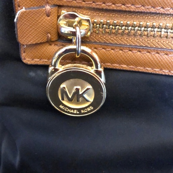 Michael Kors Kempton nylon tote handbag purse (VV) - Picture 3 of 10